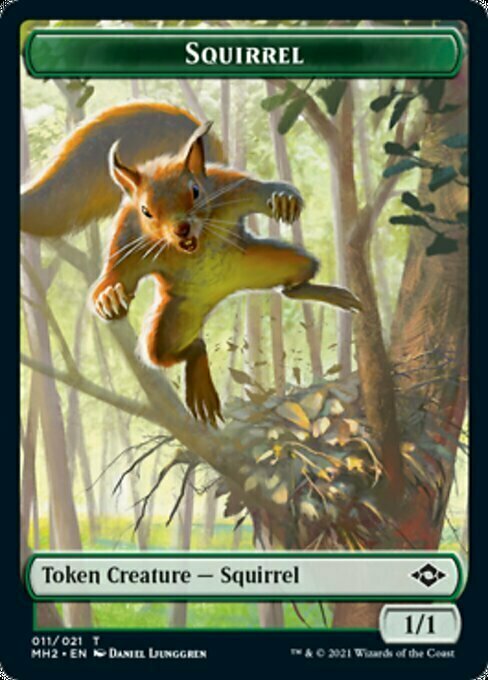 Phyrexian Germ // Squirrel Card Back