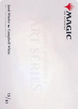 Art Series: Junk Winder Card Back