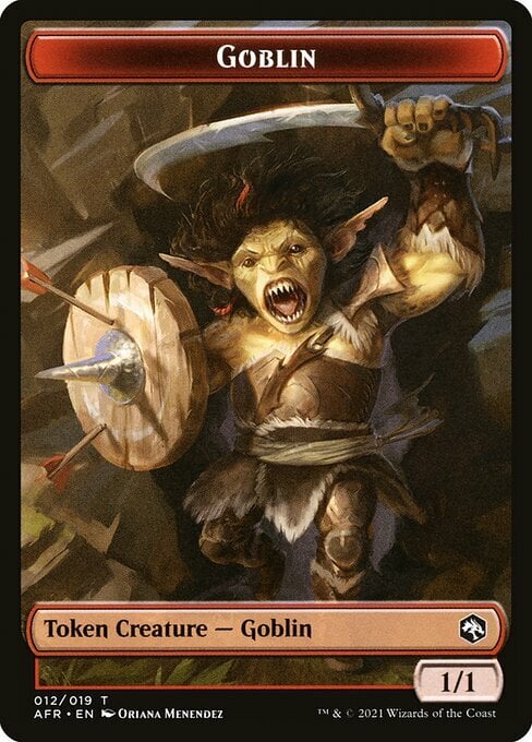 Goblin // Dungeon of the Mad Mage Parte Posterior