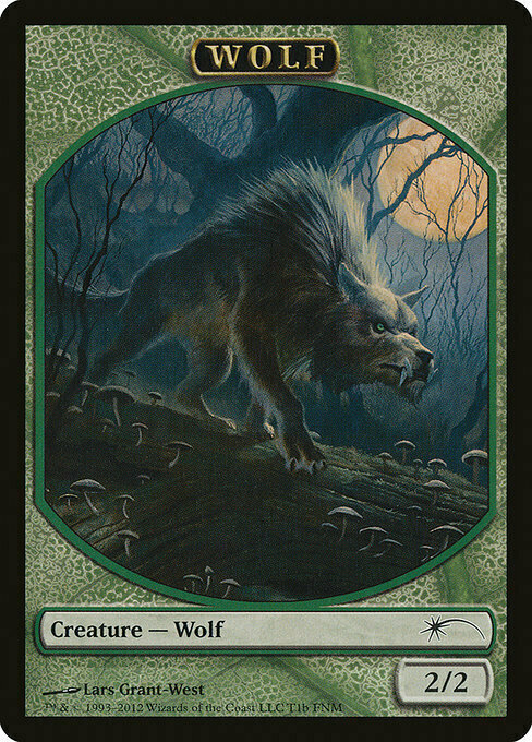Human/Wolf Card Back