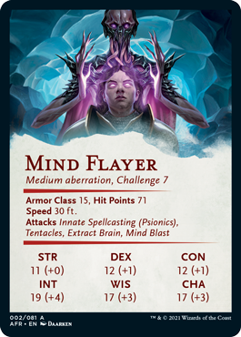 Art Series: Mind Flayer Card Back