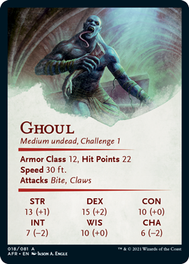 Art Series: Ghoul Card Back