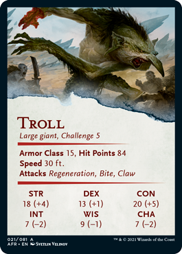 Art Series: Troll Card Back