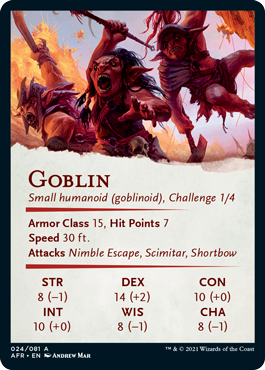 Art Series: Goblin Card Back