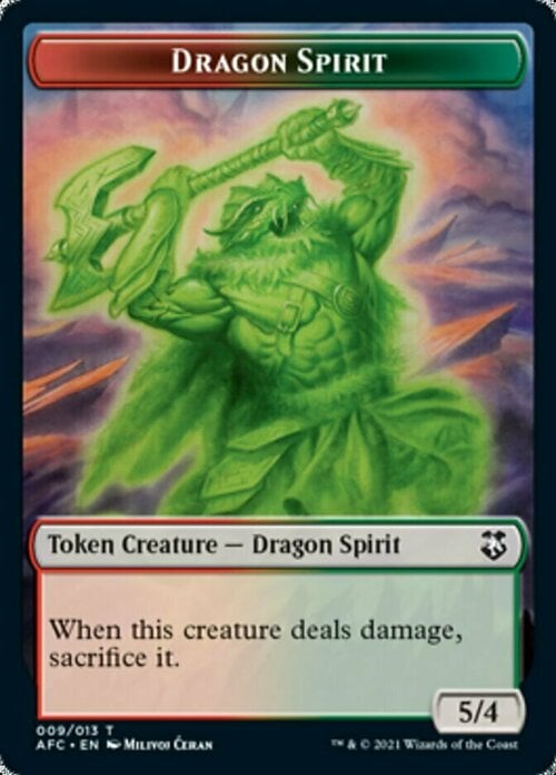 Beast // Dragon Spirit Card Back
