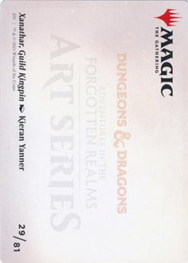 Art Series: Xanathar, Guild Kingpin Card Back