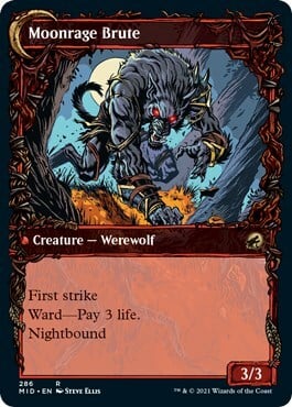 Brutal Cathar // Moonrage Brute Card Back