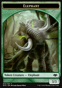 Zombie // Elephant Card Back