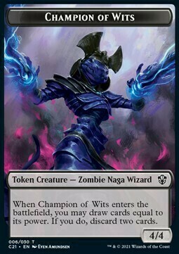Eldrazi // Champion of Wits Card Back