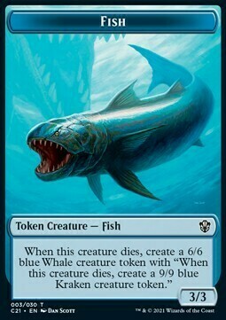 Beast // Fish Card Back