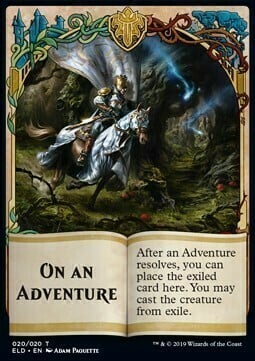 Spirit // On an Adventure Card Back
