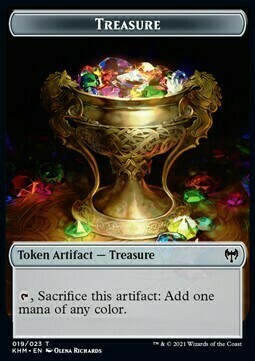 Troll Warrior // Treasure Card Back