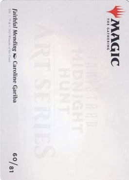 Art Series: Faithful Mending Card Back