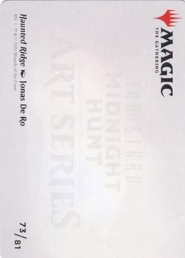 Art Series: Haunted Ridge Card Back