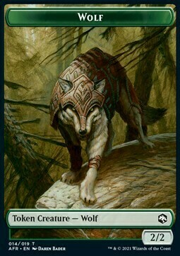 Zariel, Archduke of Avernus Emblem // Wolf Card Back