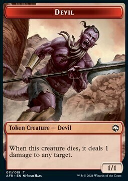 Guenhwyvar // Devil Card Back