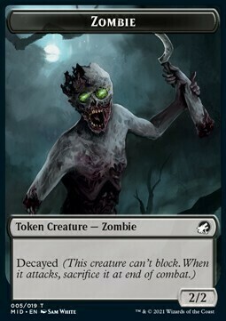 Elemental // Zombie Card Back