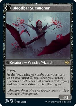 Voldaren Bloodcaster // Bloodbat Summoner Card Back