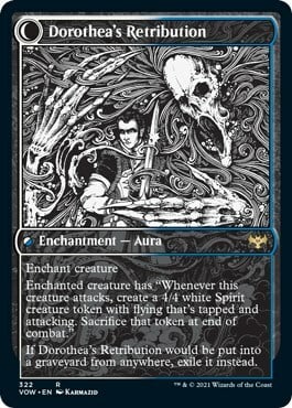 Dorothea, Vengeful Victim // Dorothea's Retribution Card Back