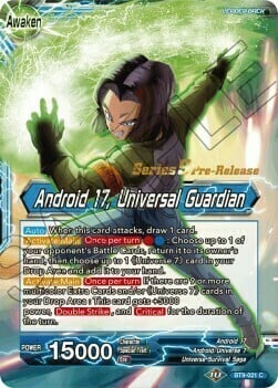 Android 17 // Android 17, Universal Guardian Card Back