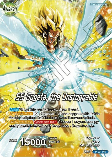 Gogeta // SS Gogeta, the Unstoppable Card Back