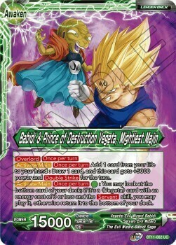 Vegeta & Babidi // Babidi & Prince of Destruction Vegeta, Mightiest Majin Card Back