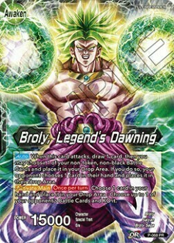 Broly // Broly, Legend's Dawning Card Back