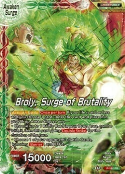 Broly // Broly, Surge of Brutality Card Back