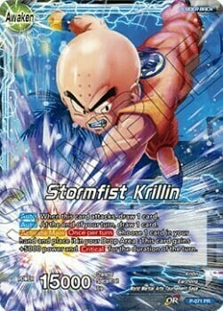 Krillin // Stormfist Krillin Card Back