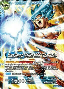Son Goku // Awakened Strike SSB Son Goku Card Back