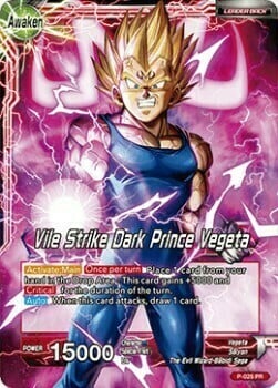 Vegeta // Vile Strike Dark Prince Vegeta Card Back