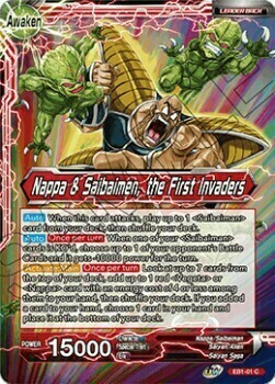Nappa // Nappa & Saibaimen, the First Invaders Parte Posterior