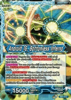 Android 16 // Android 16, Bottomless Inferno Card Back