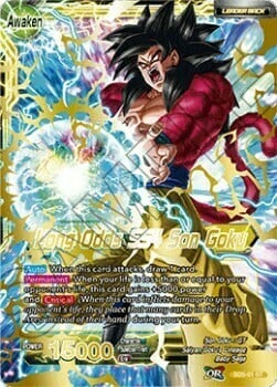 Golden Great Ape Son Goku // Long Odds SS4 Son Goku Card Back