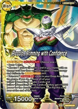 Dende // Piccolo, Brimming with Confidence Card Back