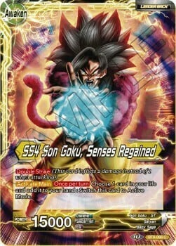 Son Goku & Pan // Son Goku SS4, Sensi Recuperati Card Back
