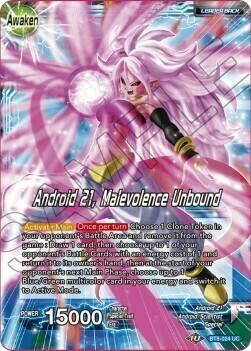 Android 21 // Android 21, Malevolence Unbound Card Back
