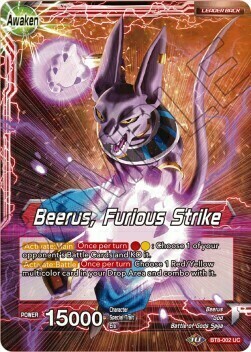 Beerus // Beerus, Furious Strike Card Back
