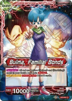 Bulma // Bulma, Familial Bonds Card Back