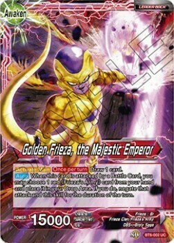 Frieza // Golden Frieza, the Majestic Emperor Card Back
