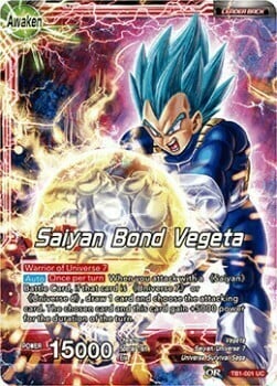 Vegeta // Saiyan Bond Vegeta Card Back