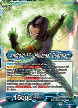 Android 17 // Android 17, Universal Guardian Card Back