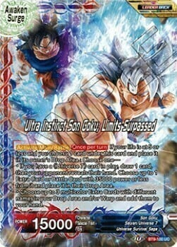 Son Goku // Ultra Instinct Son Goku, Limits Surpassed Card Back