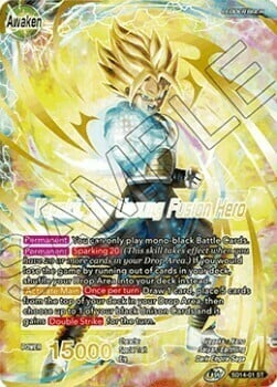 Vegeta : Xeno & Trunks : Xeno // Vegeks, the Unsung Fusion Hero Card Back