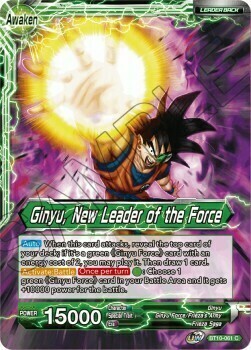Ginyu // Ginyu, New Leader of the Force Card Back