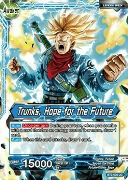 Trunks // Trunks, Hope for the Future Card Back