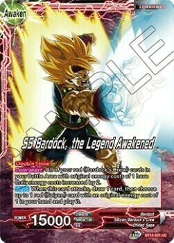 Bardock // SS Bardock, the Legend Awakened Card Back