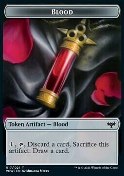 Treasure Token // Blood Card Back