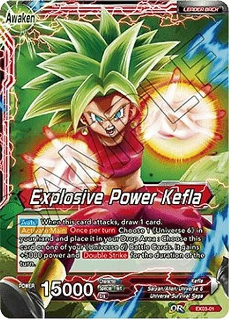 Kefla // Explosive Power Kefla Card Back