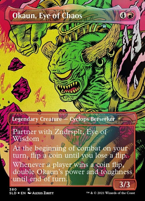 Okaun, Eye of Chaos Card Back